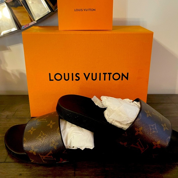 Louis Vuitton Waterfront Mule Men’s size 8 normal width - Picture 1 of 4